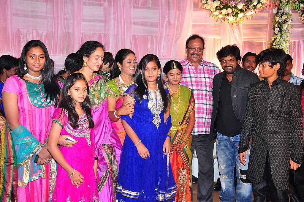 Puri Jagannadh's Daughter Pavithra's Saree Function (Set 2)