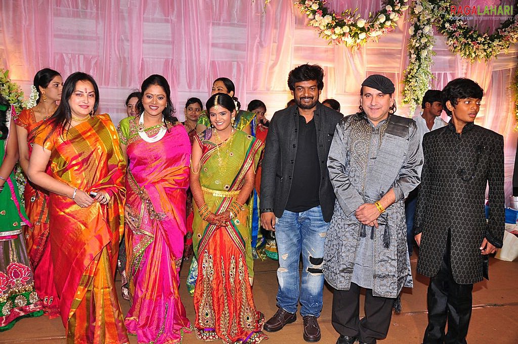 Puri Jagannadh's Daughter Pavithra's Saree Function (Set 2)