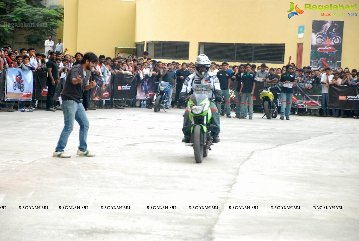 Pulsar Stunt Mania at Inorbit Mall