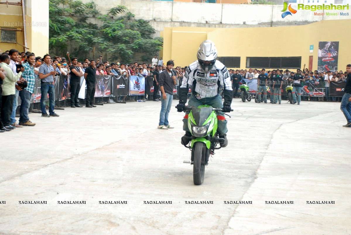 Pulsar Stunt Mania at Inorbit Mall