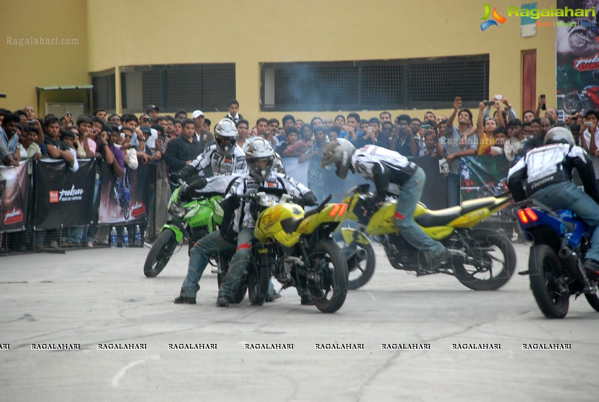 Pulsar Stunt Mania at Inorbit Mall