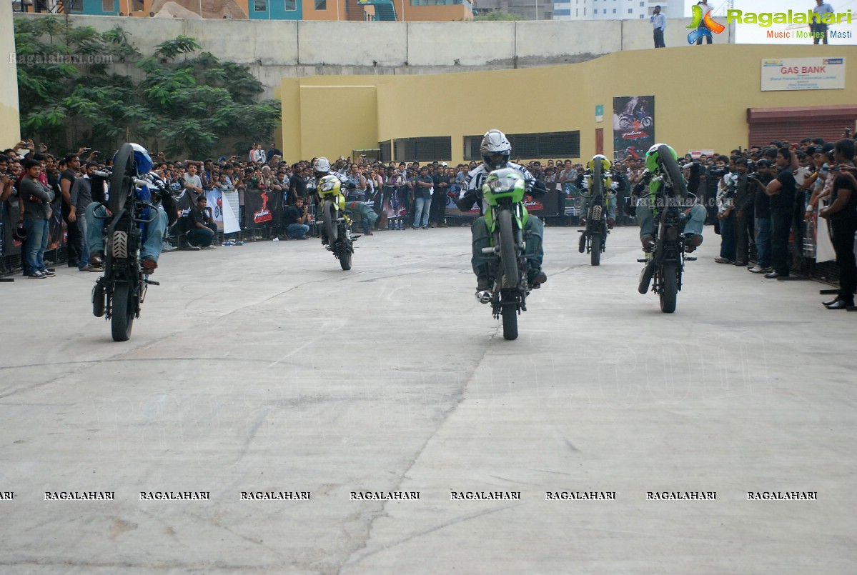 Pulsar Stunt Mania at Inorbit Mall