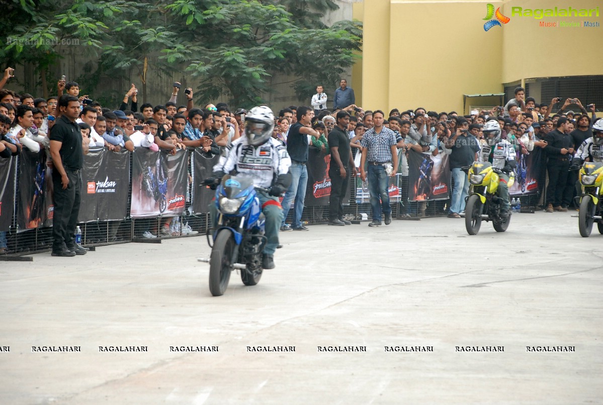 Pulsar Stunt Mania at Inorbit Mall