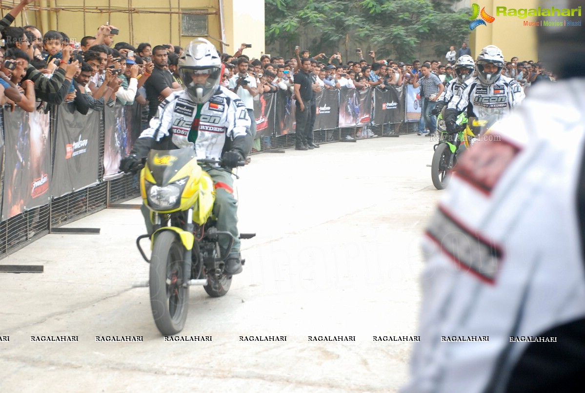 Pulsar Stunt Mania at Inorbit Mall