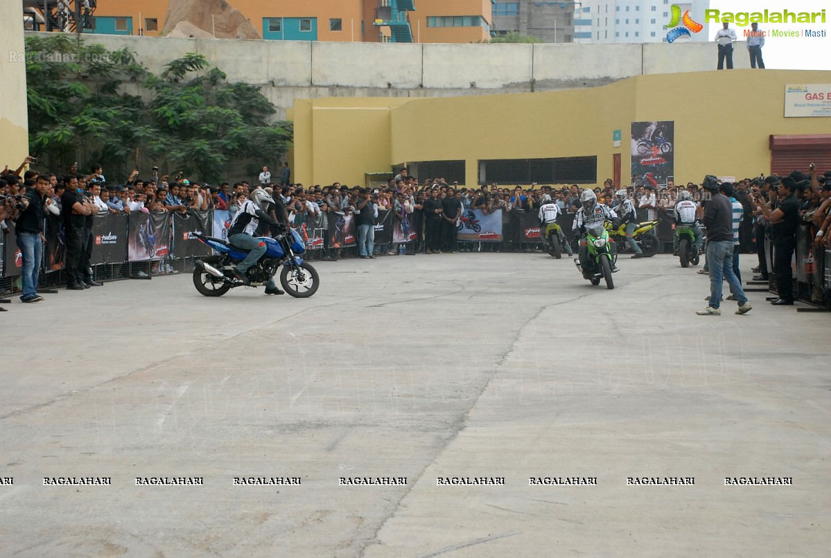 Pulsar Stunt Mania at Inorbit Mall