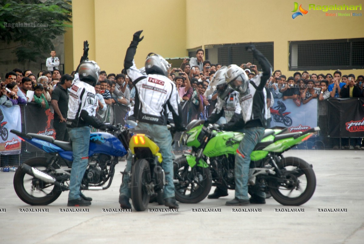 Pulsar Stunt Mania at Inorbit Mall