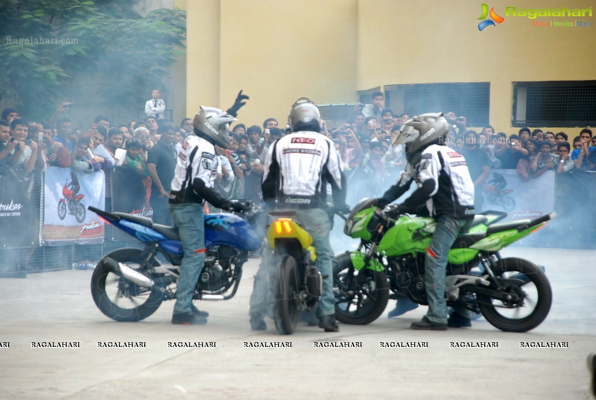 Pulsar Stunt Mania at Inorbit Mall