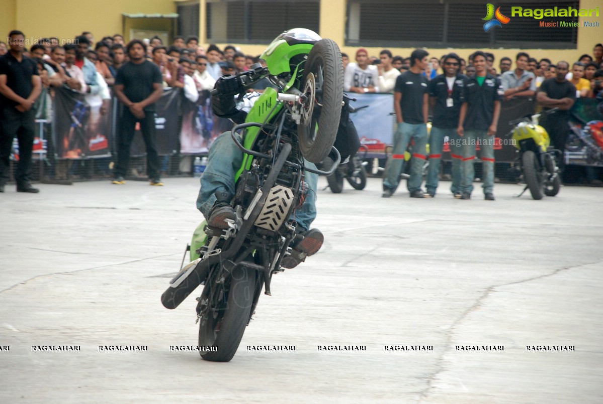 Pulsar Stunt Mania at Inorbit Mall