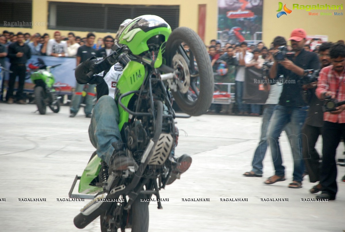 Pulsar Stunt Mania at Inorbit Mall