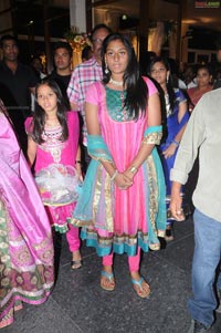 Puri Jagannadh Daughter Pavithra Saree Function