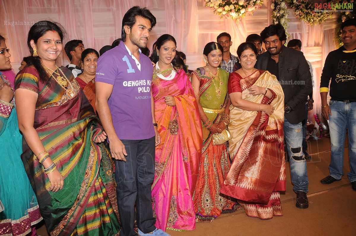 Puri Jagannadh's Daughter Pavithra's Saree Function