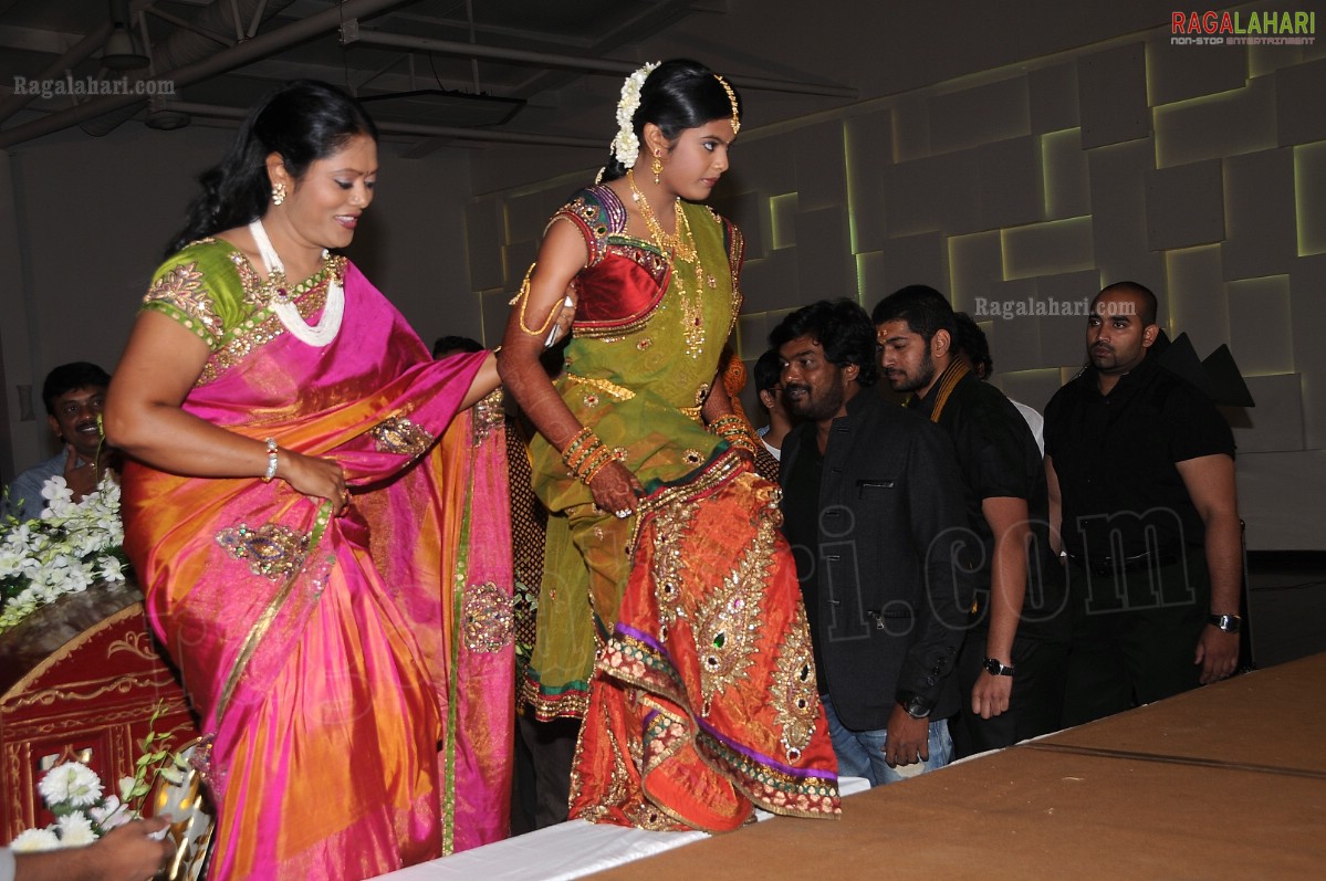 Puri Jagannadh's Daughter Pavithra's Saree Function