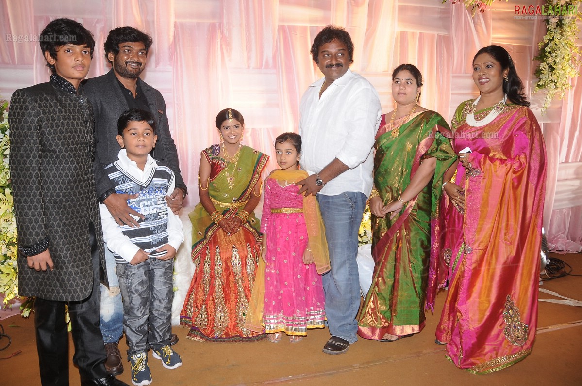 Puri Jagannadh's Daughter Pavithra's Saree Function