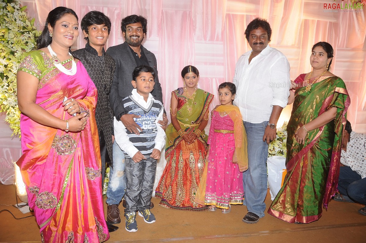 Puri Jagannadh's Daughter Pavithra's Saree Function