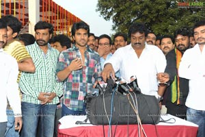 Ram Charan Tej - VV Vinayak Film Muhurat