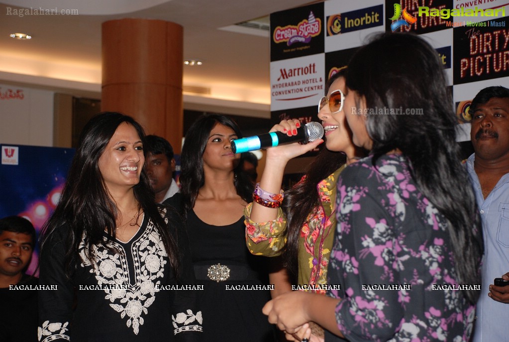 Vidya Balan launches Creamstone at Inorbit Mall, Hyd