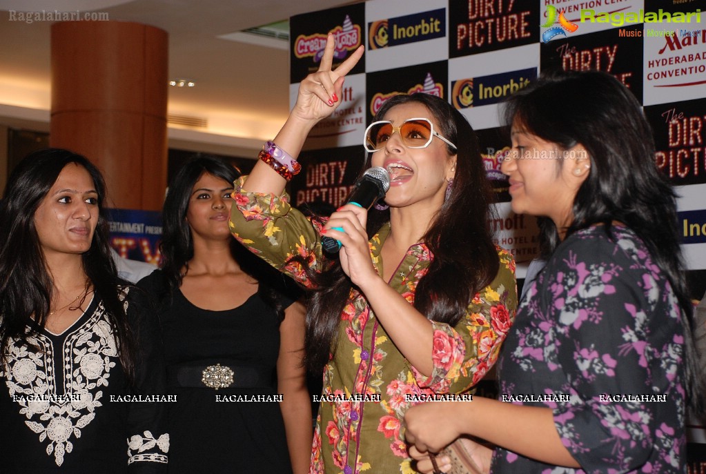 Vidya Balan launches Creamstone at Inorbit Mall, Hyd