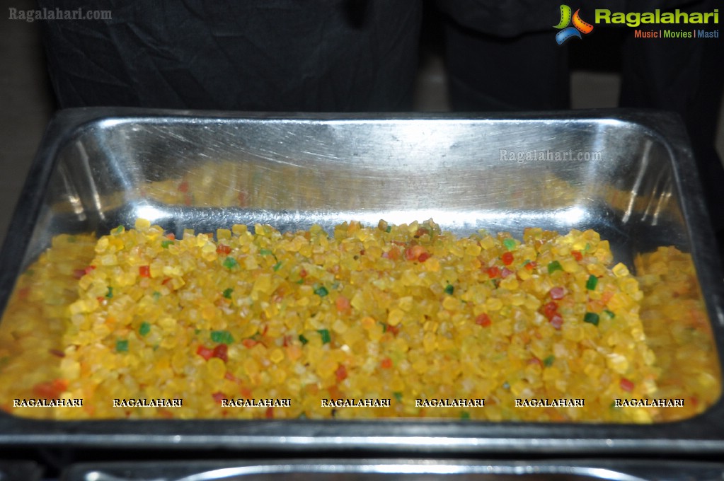 Cake Mixing Ceremony at Katriya Hotel, Hyderabad