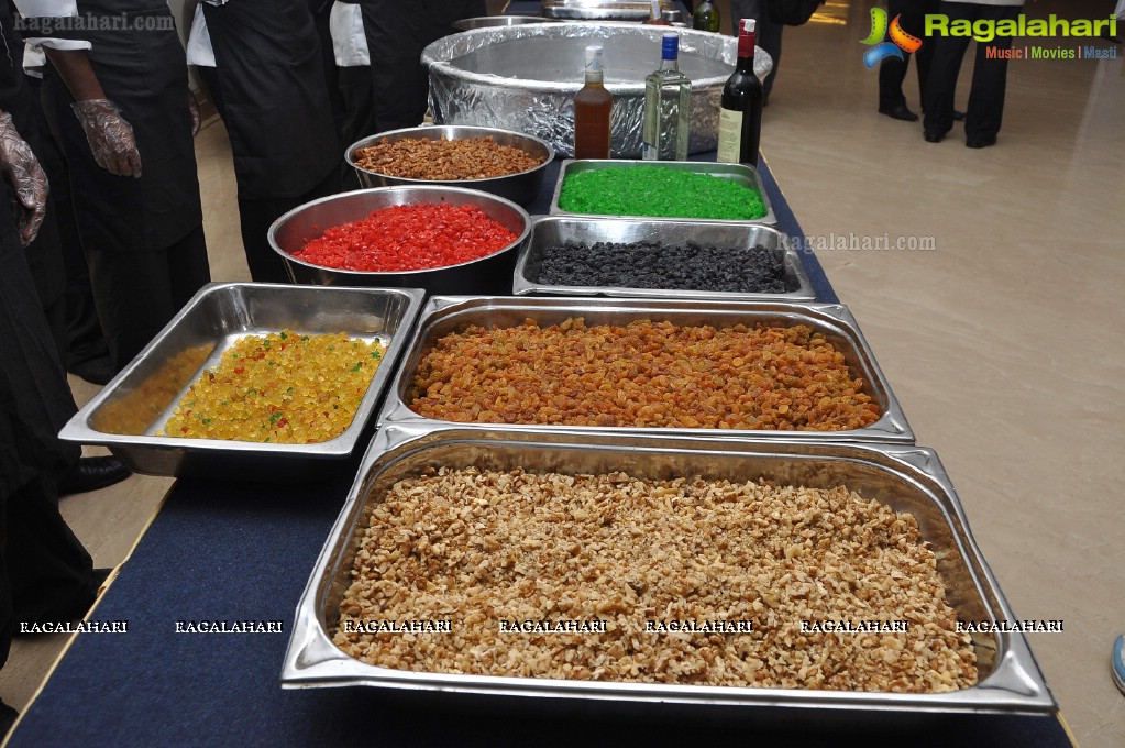 Cake Mixing Ceremony at Katriya Hotel, Hyderabad