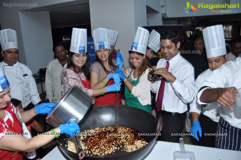 Cake Mixing Ceremony at Radisson Blu Plaza, Hyderabad