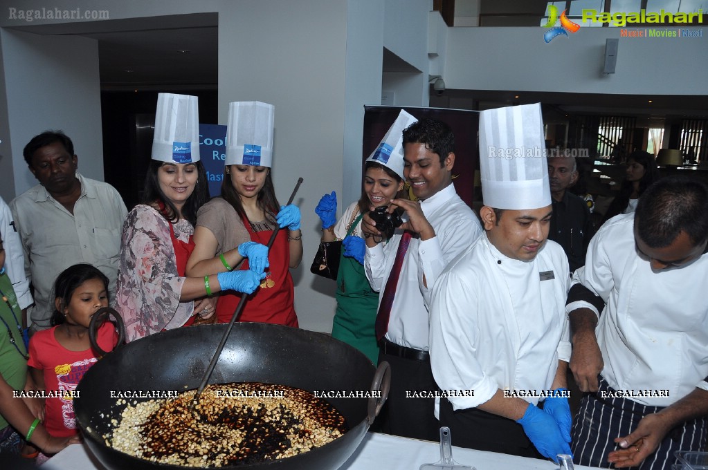 Cake Mixing Ceremony at Radisson Blu Plaza, Hyderabad