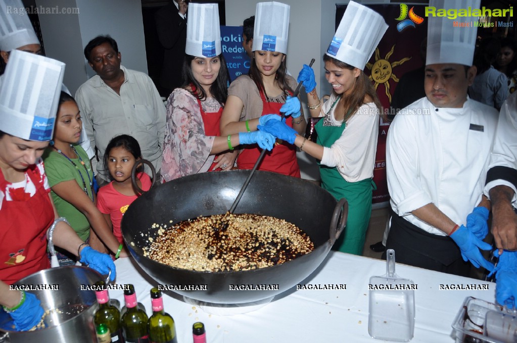 Cake Mixing Ceremony at Radisson Blu Plaza, Hyderabad