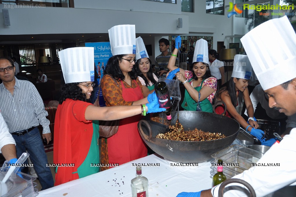 Cake Mixing Ceremony at Radisson Blu Plaza, Hyderabad