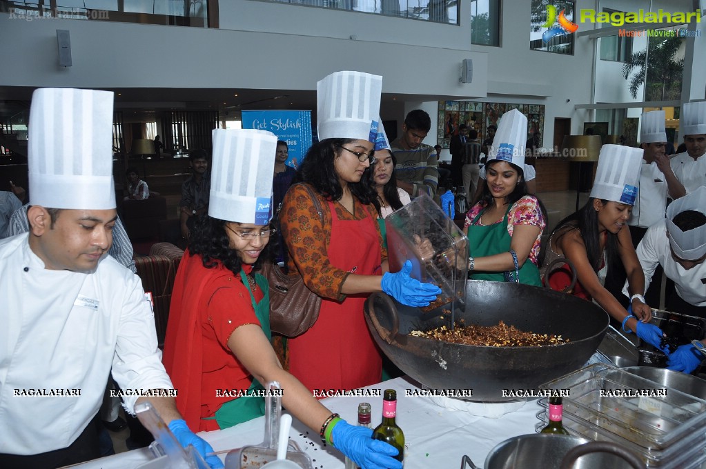 Cake Mixing Ceremony at Radisson Blu Plaza, Hyderabad