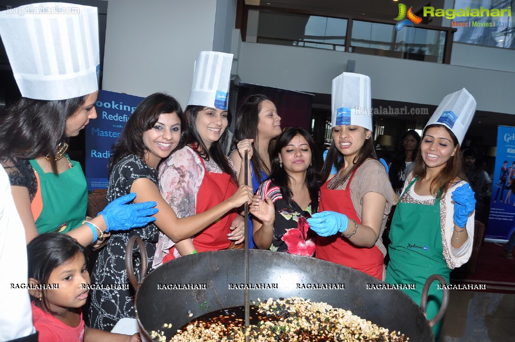 Cake Mixing Ceremony at Radisson Blu Plaza, Hyderabad