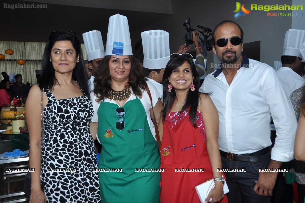 Cake Mixing Ceremony at Radisson Blu Plaza, Hyderabad