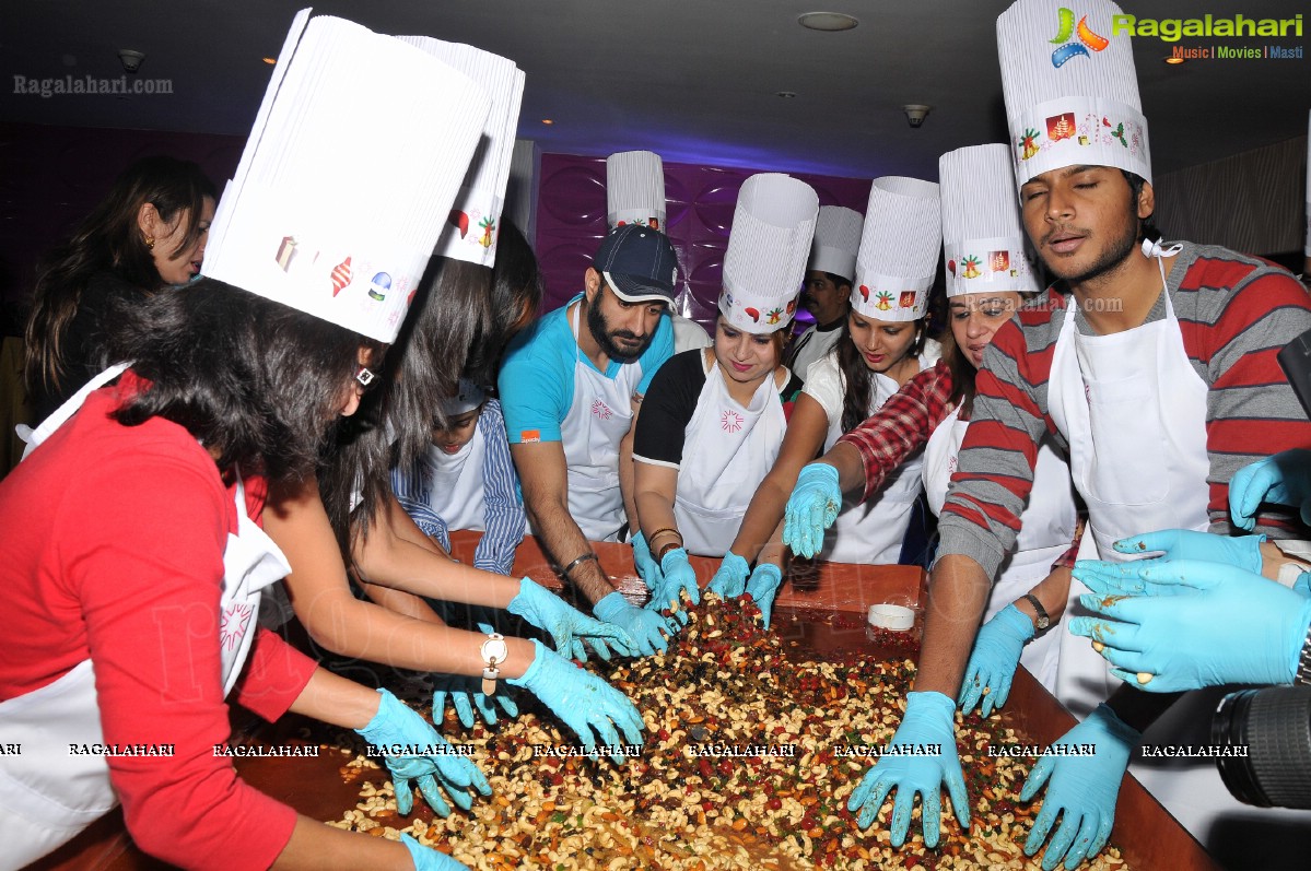 Cake Mixing Ceremony at Vivanta by Taj, Hyderabad