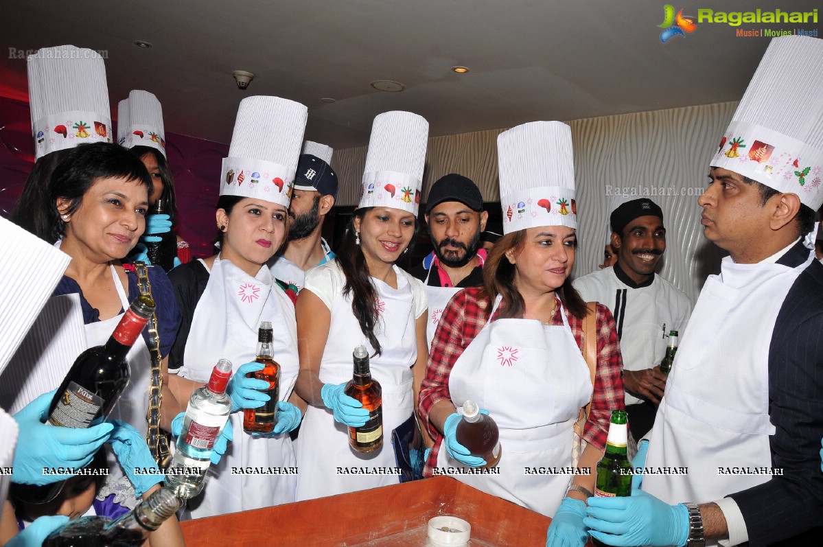 Cake Mixing Ceremony at Vivanta by Taj, Hyderabad