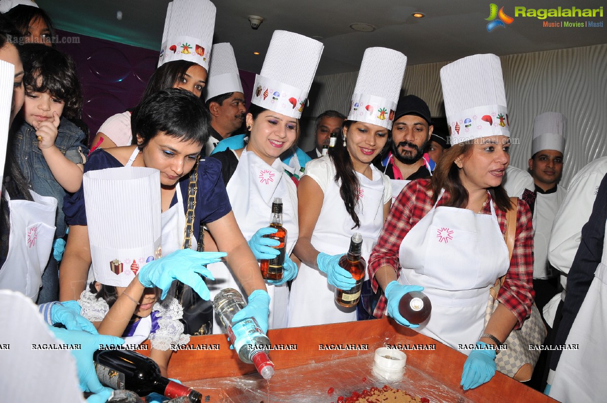 Cake Mixing Ceremony at Vivanta by Taj, Hyderabad