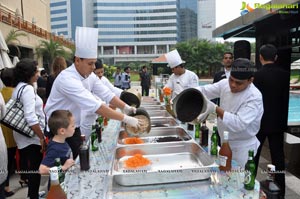 Westin Hyderabad Cake Mixing