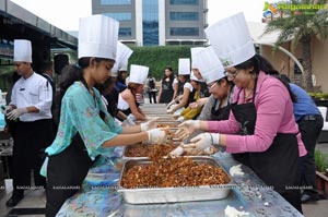 Westin Hyderabad Cake Mixing