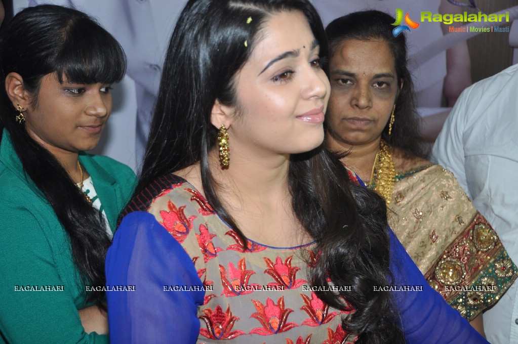 Charmi inaugurates Naveena's Slimming & Cosmetic Clinic, Hyderabad