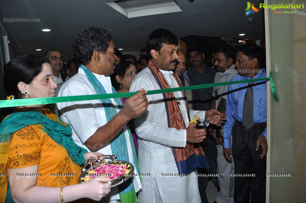 Chiranjeevi launches 'Human Colours of Telangana' Art Exhibition