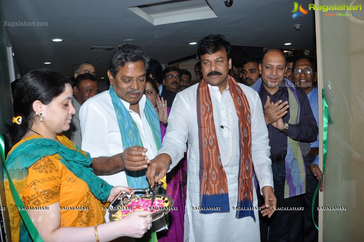 Chiranjeevi launches 'Human Colours of Telangana' Art Exhibition