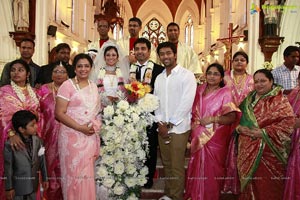Choreographers Shobi Lalitha Wedding Santhome Church