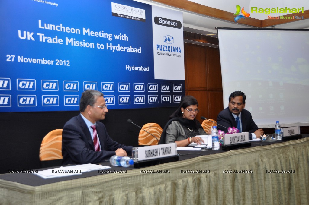 CII - Luncheon Meeting with UK Trade Mission to Hyderabad at Taj Deccan