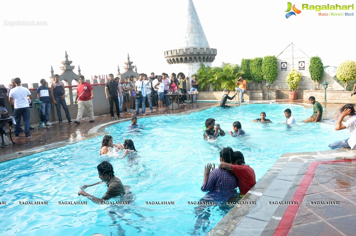 Pool Party with Tollywood Celebrities at Hotel Amrutha Castle Best Western, Hyderabad