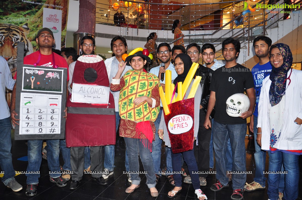 Diabetes Awareness Skit at City Center, Hyderabad