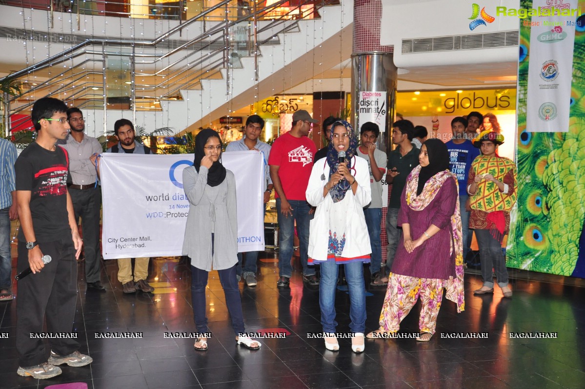 Diabetes Awareness Skit at City Center, Hyderabad