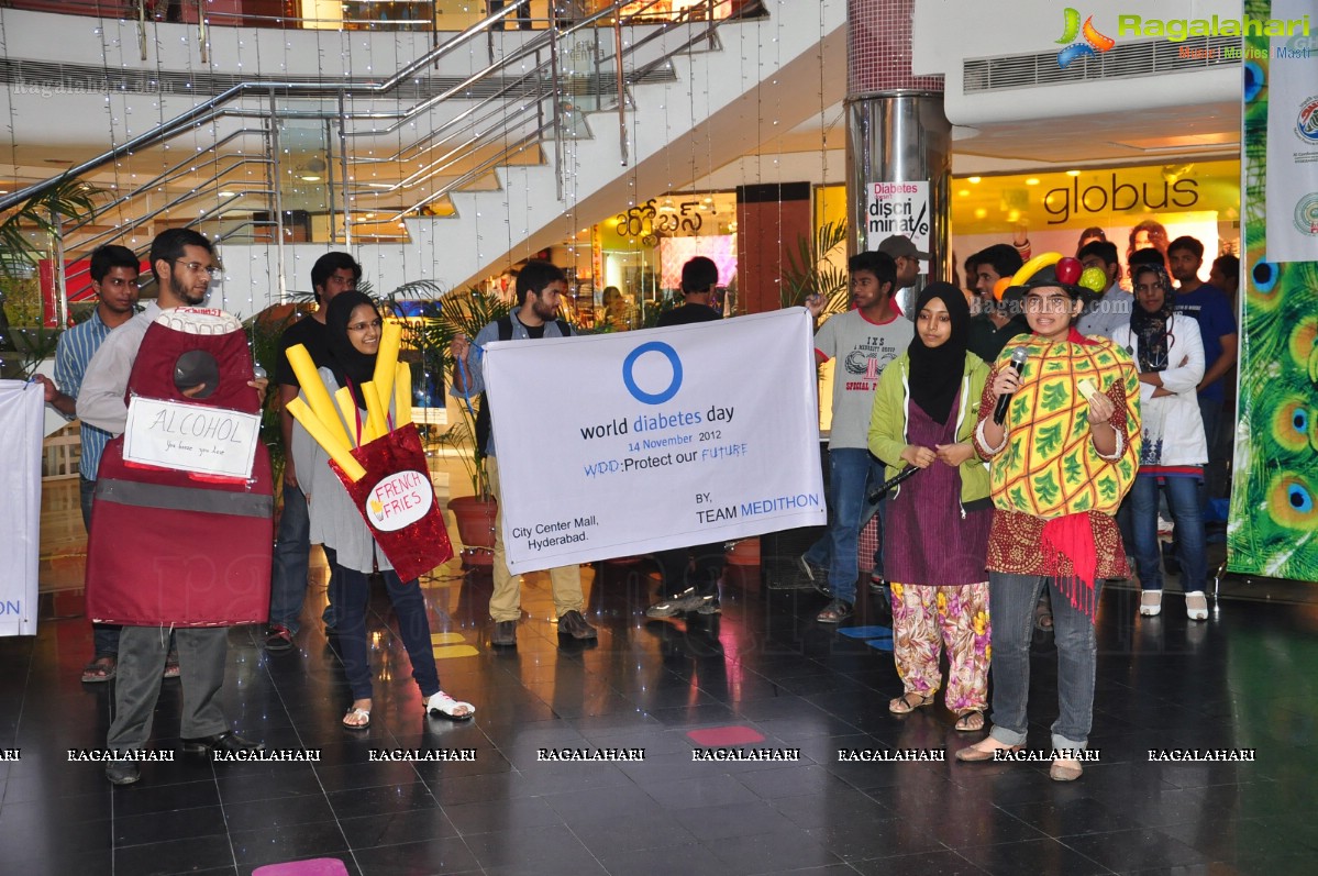 Diabetes Awareness Skit at City Center, Hyderabad