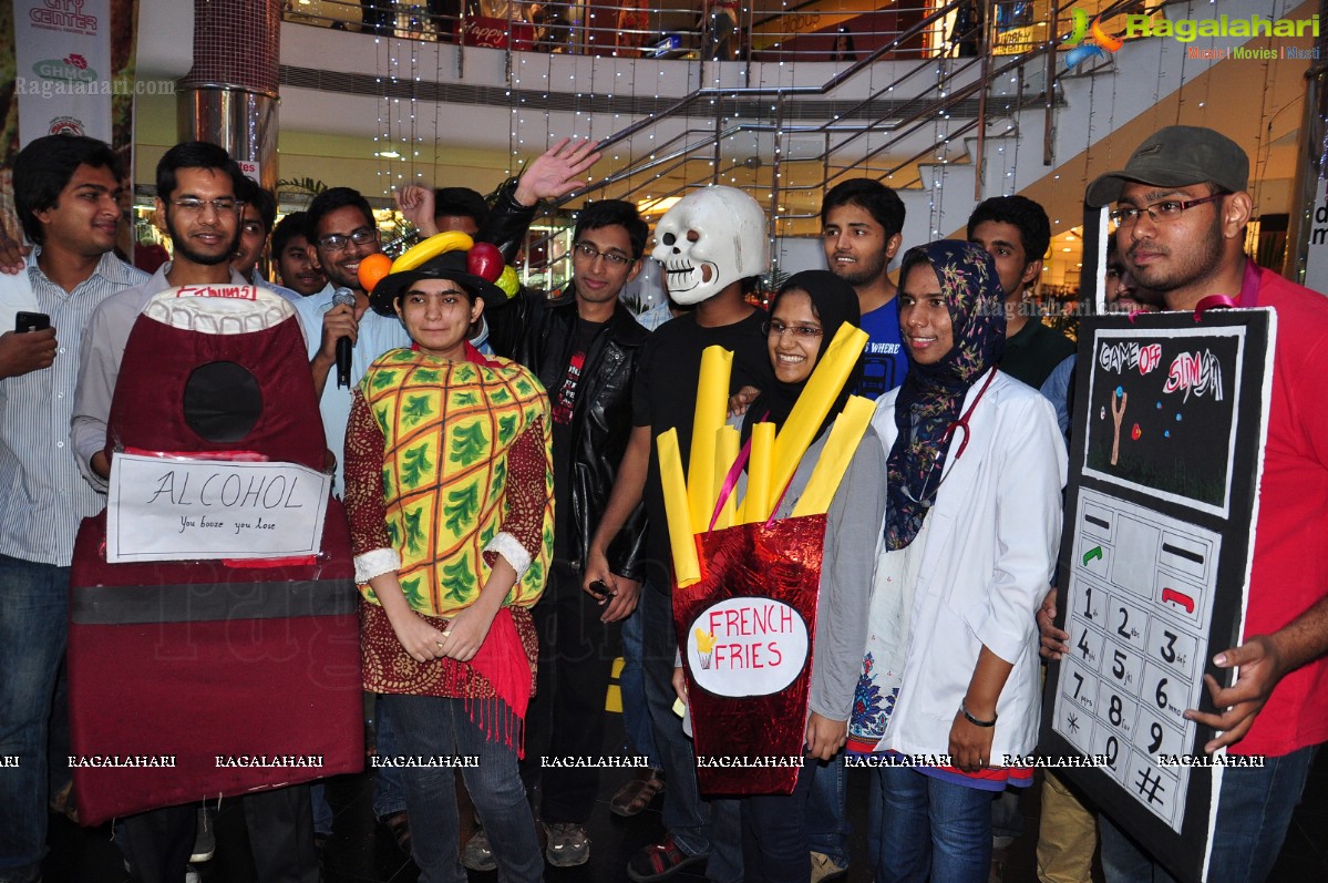 Diabetes Awareness Skit at City Center, Hyderabad