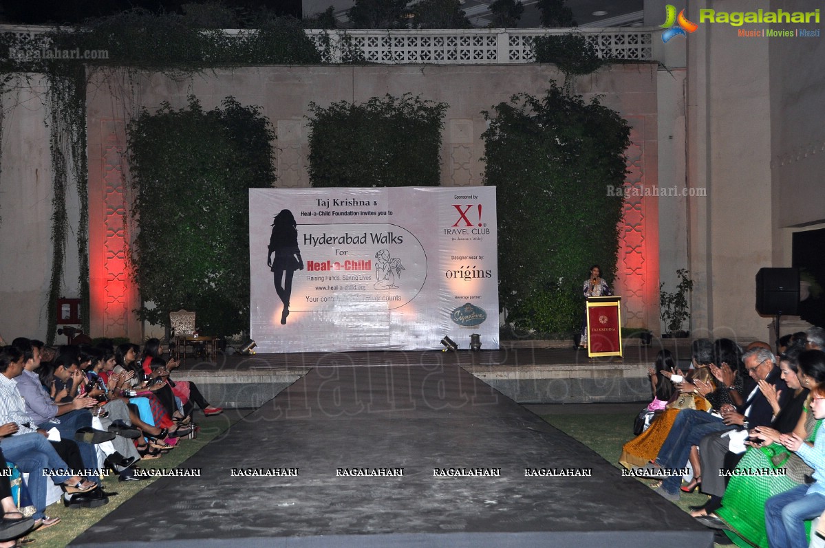 Hyderabad Walks For Heal-A-Child: Annual Fashion Show