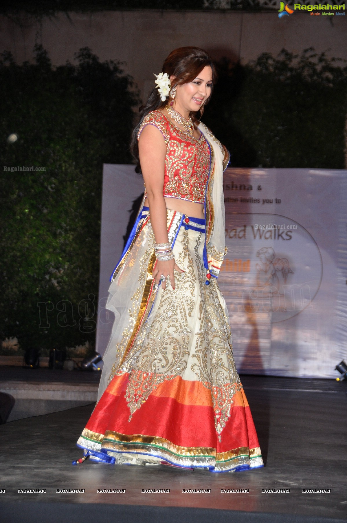 Hyderabad Walks For Heal-A-Child: Annual Fashion Show