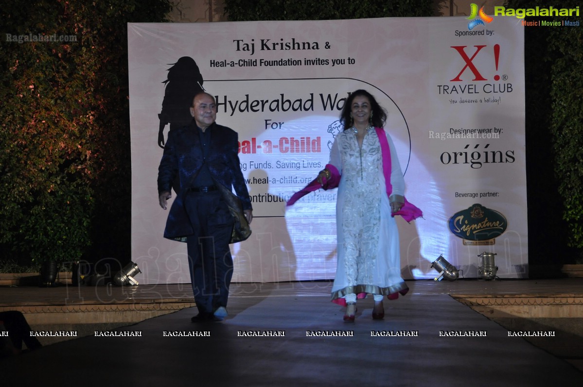 Hyderabad Walks For Heal-A-Child: Annual Fashion Show