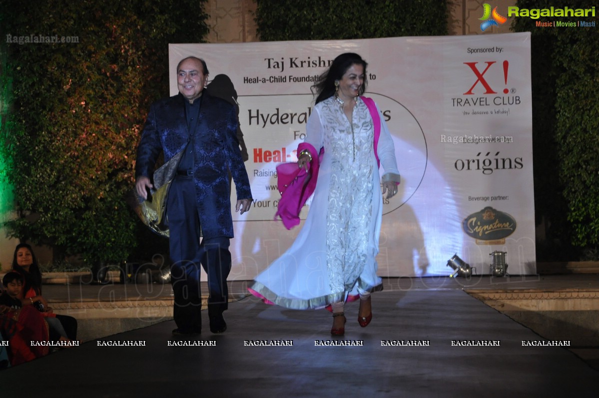 Hyderabad Walks For Heal-A-Child: Annual Fashion Show