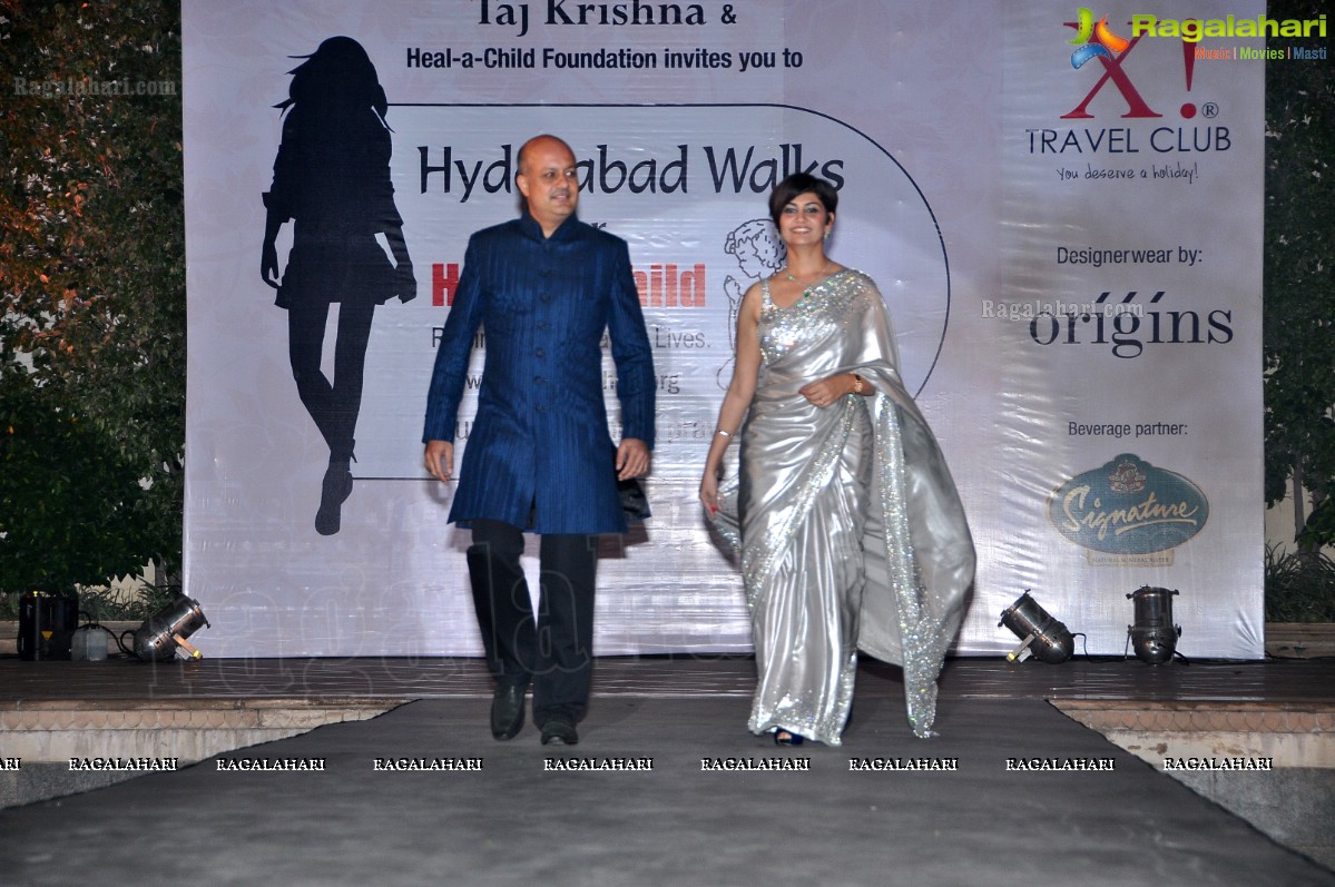 Hyderabad Walks For Heal-A-Child: Annual Fashion Show